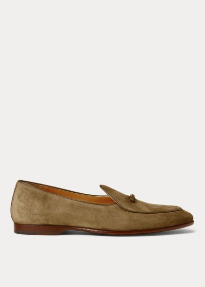 Men's Ralph Lauren Belvin Suede Slippers | 432851EAH